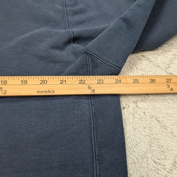 American Giant Jacket Mens XL Blue Navy Classic Full Zip Hoodie Heavy Fleece - Picture 7 of 10